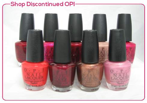 Shop for discontinued OPI nail polish