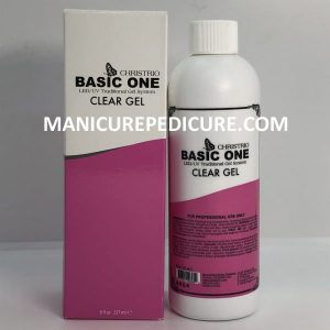 Christrio Basic One CHRISTRIO GEL 8OZ- LED/UV Clear Gel SET OF 4