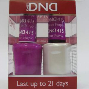 DND Gel Polish / Nail Lacquer Duo - 415 Purple Heart
