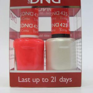 DND Gel Polish / Nail Lacquer Duo - 425 Terracotta