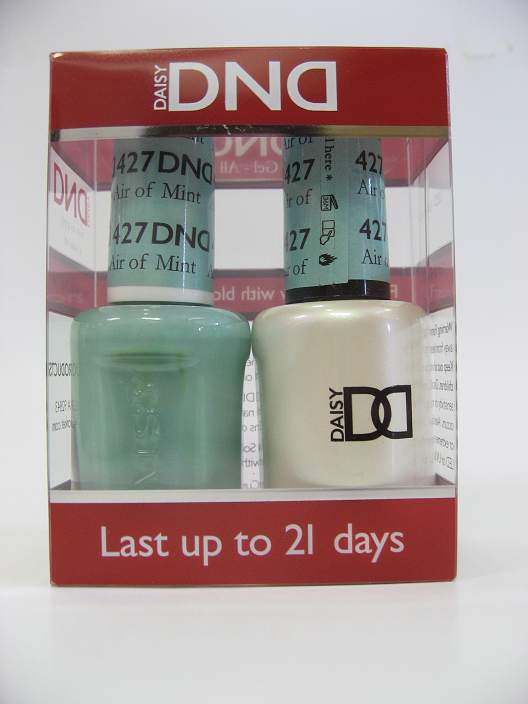 DND Gel Polish / Nail Lacquer Duo - 427 Air Of Mint