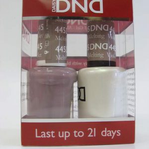 DND Soak Off Gel & Nail Lacquer 445 - Melting Violet