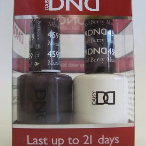 DND Soak Off Gel & Nail Lacquer 459 - Muted Berry