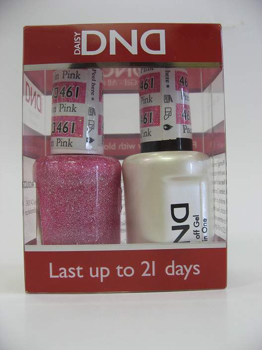 DND Soak Off Gel & Nail Lacquer 461 - Pretty In Pink