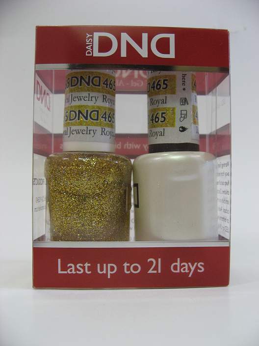 DND Soak Off Gel & Nail Lacquer 465 - Royal Jewelry