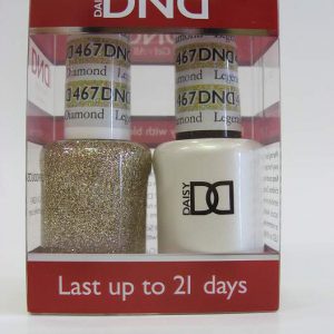 DND Soak Off Gel & Nail Lacquer 467 - Legendary Diamond