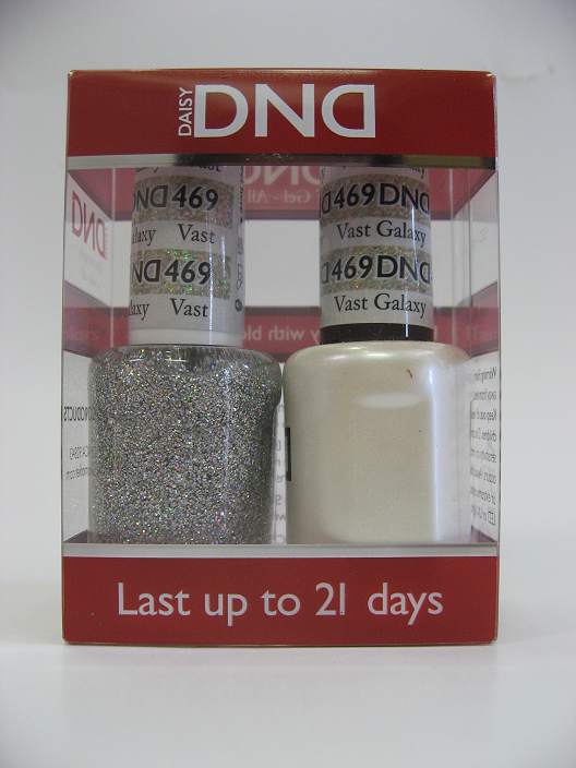 DND Soak Off Gel & Nail Lacquer 469 - Vast Galaxy