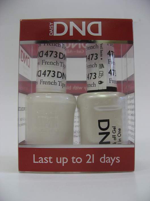 DND Soak Off Gel & Nail Lacquer 473 - French Tips