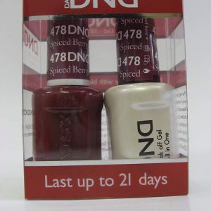 DND Soak Off Gel & Nail Lacquer 478 - Spiced Berry