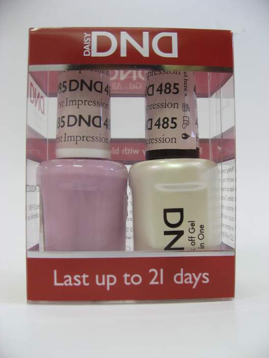 DND Gel Polish / Nail Lacquer Duo - 485 First Impression