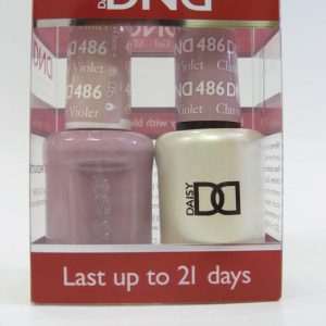 DND Gel Polish / Nail Lacquer Duo - 486 Classical Violet