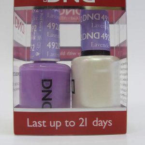 DND Soak Off Gel & Nail Lacquer 492 - Lavender Prophet