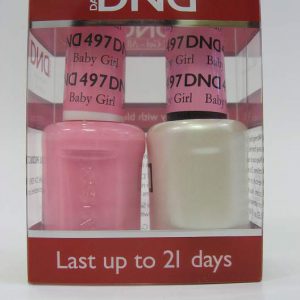 DND Soak Off Gel & Nail Lacquer 497 - Baby Girl