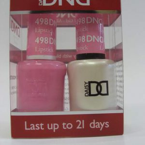 DND Soak Off Gel & Nail Lacquer 498 - Lipstick