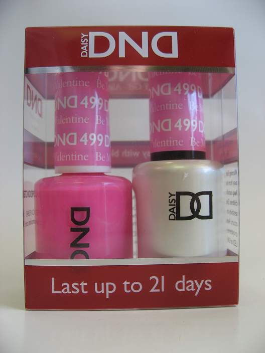DND Soak Off Gel & Nail Lacquer 499 - Be My Valentine