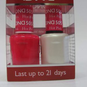 DND Soak Off Gel & Nail Lacquer 505 - Hot Pink