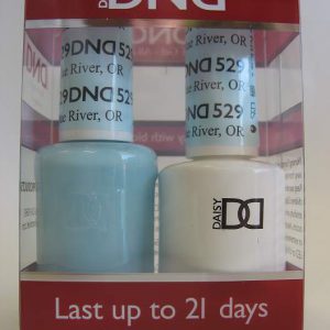 DND Soak Off Gel & Nail Lacquer 529 - Blue River, OR