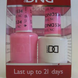 DND Soak Off Gel & Nail Lacquer 534 - Pink Hill, NC