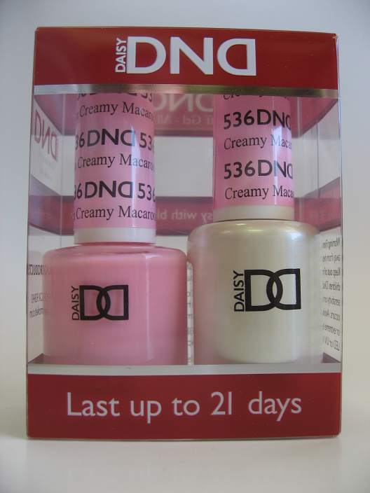 DND Soak Off Gel & Nail Lacquer 536 - Misty Rose