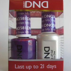 DND Gel & Polish Duo 581 - Grape Jelly