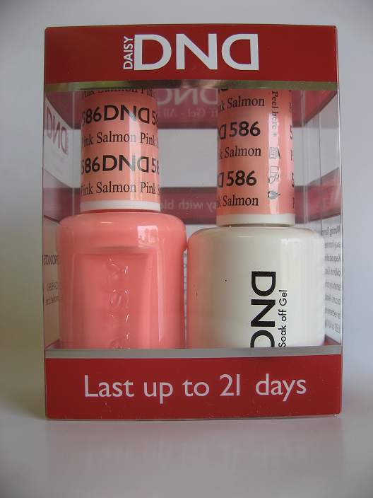 DND Gel & Polish Duo 586 - Pink Salmon