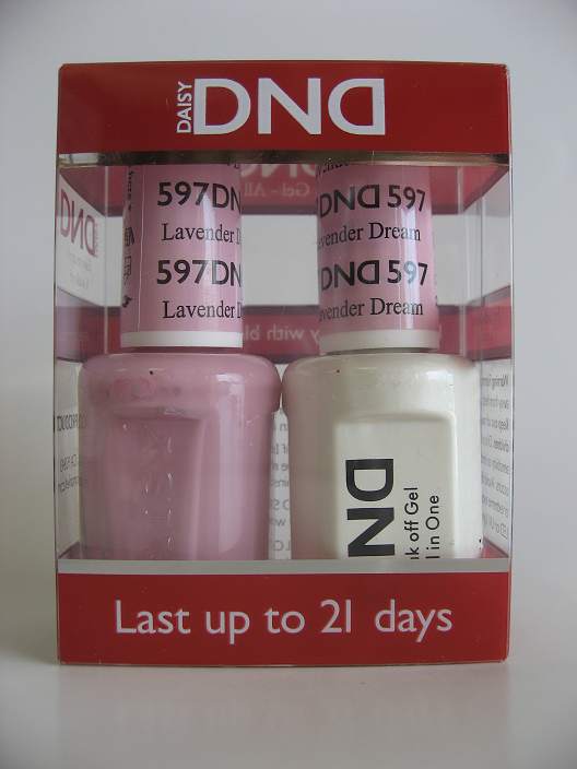 DND Gel & Polish Duo 597 - Lavender Dream