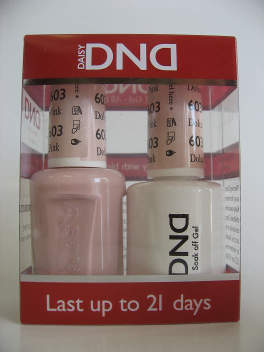 DND Gel & Polish Duo 603 - Dolce Pink