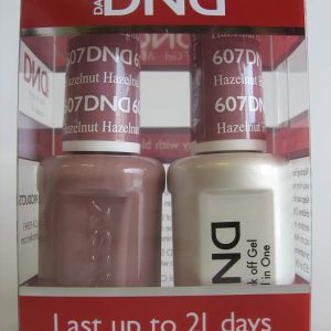 DND Gel & Polish Duo 607 - Hazelnut