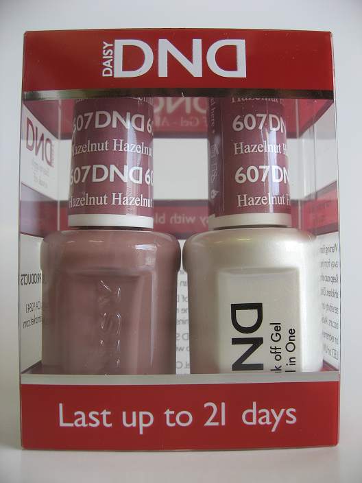 DND Gel & Polish Duo 607 - Hazelnut