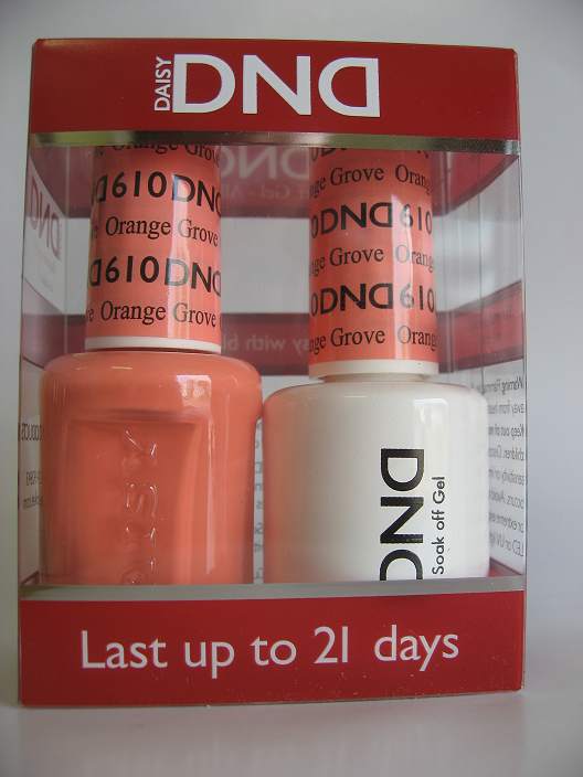 DND Gel & Polish Duo 610 - Orange Grove