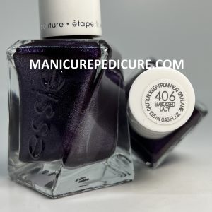 Essie GEL COUTURE Polish - 406 - Embossed Lady!