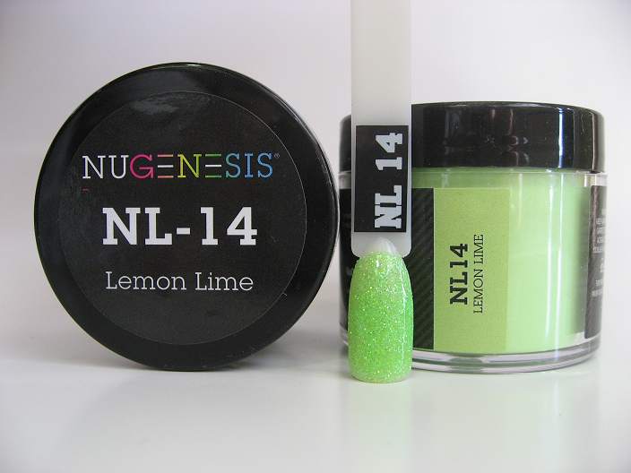 NuGenesis Dip Powder - Lemon Lime NL-14