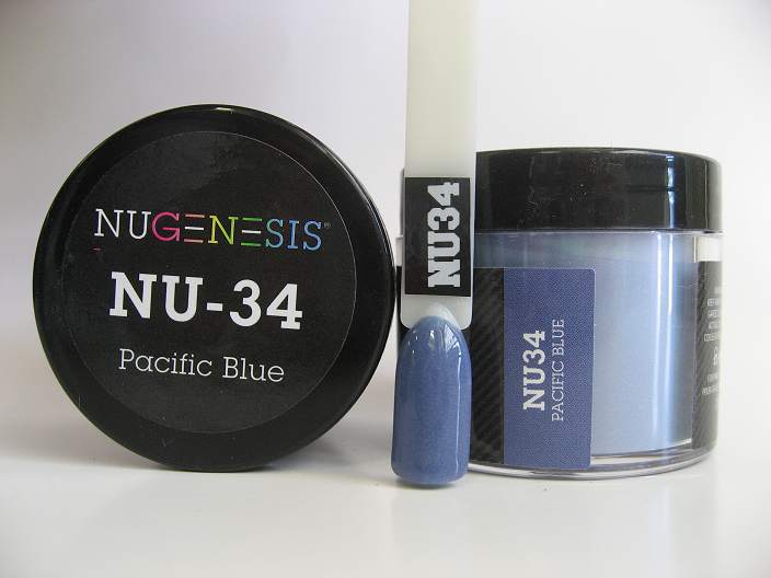 NuGenesis Dipping Powder - Pacific Blue NU-34