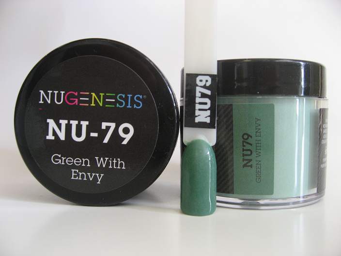 NuGenesis Dipping Powder - Green With Envy NU-79
