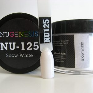 Nugenesis Easy Dip Powder - NU-125 Snow White