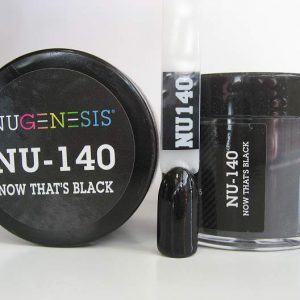 NuGenesis Dipping Powder - Now That's Black NU-140