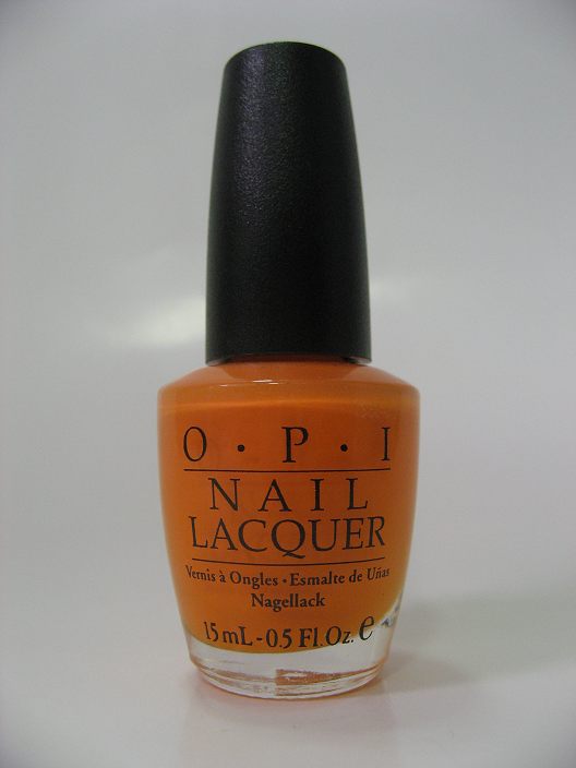 Discontinued OPI J09 - Osaka-To-Me Orange