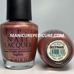OPI Polish - NL B16 - Blushingham Palace GREEN LABEL