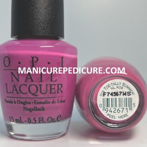 OPI Polish - NL K05 - It's Toe-Tally Summer