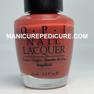 OPI Polish - NL N32 - ORANGE YOU FROM NEW YORK?