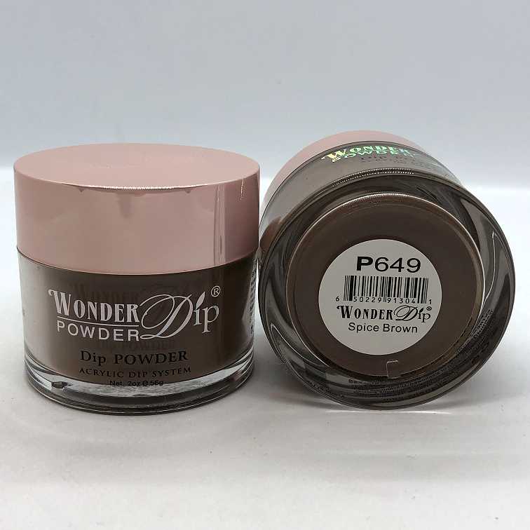 Wonder Dip - Acrylic Dipping Powder 2 oz - W608 - Pink 
